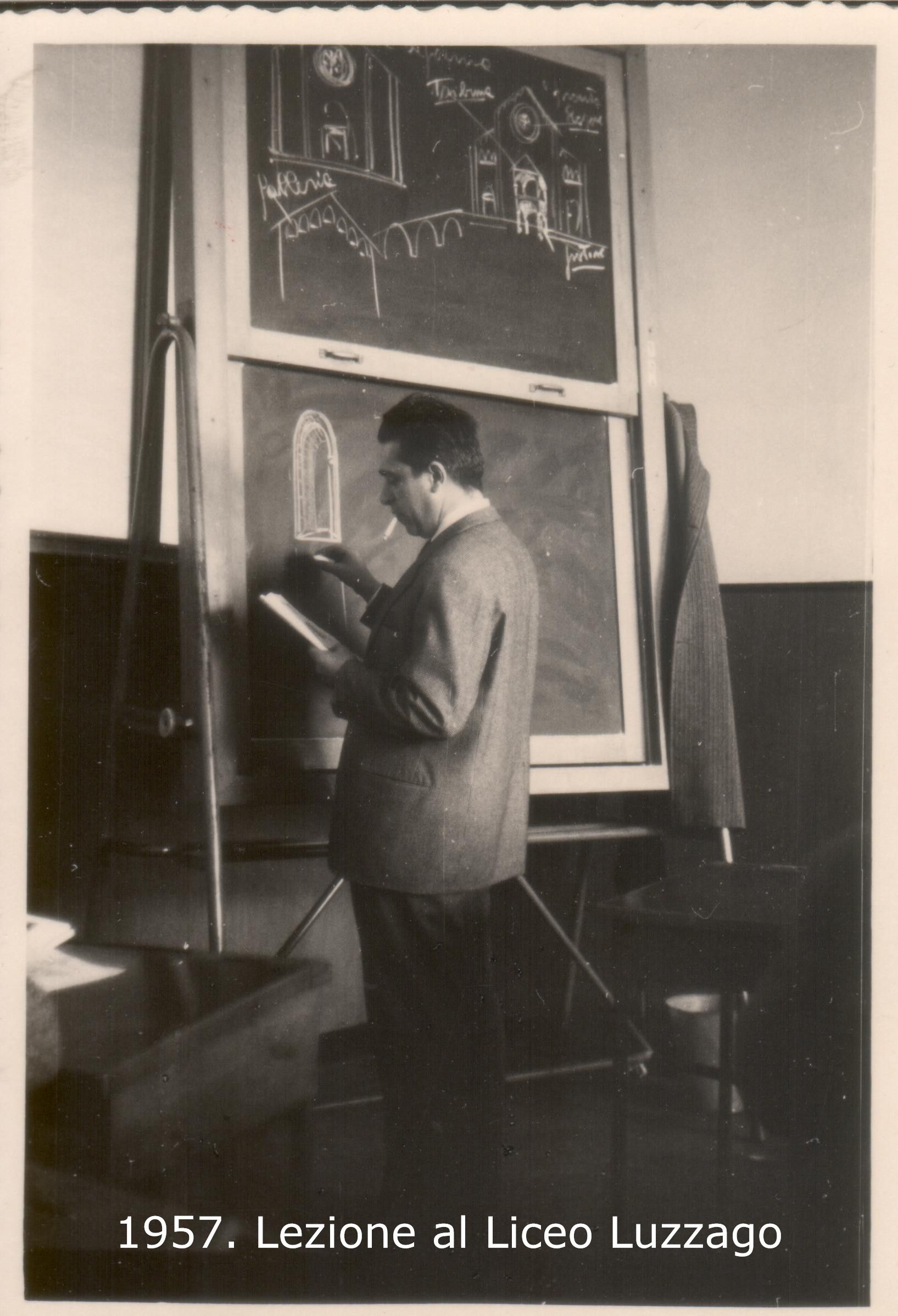 Gianni Trainini - Liceo Luzzago - 1957